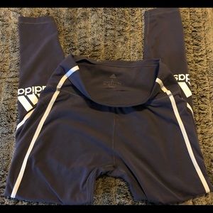 Butter soft purple Adidas leggings size L
